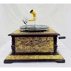 Vintage Gramophone Fully Functional Working Phonograph Win-up Record Player
