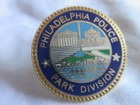 Vintage Philadelphia Police Park Divisioni Enamel Lapel Pin