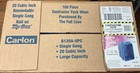 Carlon 20 Cu In Pvc 1-gang New Work Electrical Outlet Box Case Of 100 New