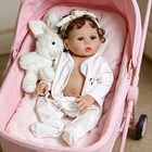 Handmade Reborn Dolls Lifelike Newborn Baby Girl Doll Full Body Vinyl Silicone