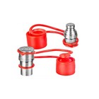 1 2  Skid Steer Bobcat Flat Face Hydraulic Quick Connect Coupler   Coupling Set