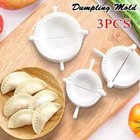 3pcs set Diy Dumpling Maker Mould Dough Press Meat Pie Pastry Empanada Mold Tool