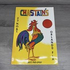 Vtg Chastain s Restaurant Menu Orlando Florida Luncheon Full Menu
