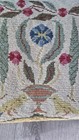 Vtg National Welfare Organization Athens Needlepoint Pillow Rectangle Greek