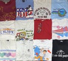 Vintage Graphic Shirts Promo Funny Cartoons Sport Destinations Lot Of 20 Mix Szs