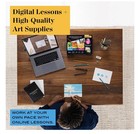 Prismacolor Technique 25 Pc Art Set Landscape Levels 1  2  3   3 Online Lessons