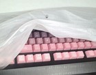 Rgb Wired Gaming Keyboard Pink Led Backlit Full Size Usb Keyboard W  Volume Knob