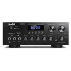 New Moukey 400w 2 Channel Audio Power Amplifier Bluetooth Home Stereo Receiver