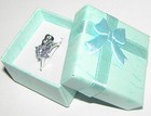 Snoopy S925 Sterling Silver Ring With Sparkling White Cz Crystal   Gift Box  Sz7