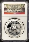 2014 China Silver Panda Smithsonian Institution Medal  Ngc Pf 70 Ultra Cameo 