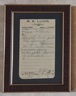 Two Framed Antique 1899 Prescriptions   Opium  laudanum  For Infant   Morphine