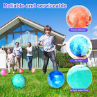 4pcs Playground Balls For Kids  9 Inches Dodgeballs Bouncy Balls  Rubber Inflata