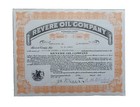 1922 Revere Oil Stock Certificate  26214 Issued To C h  Hamor