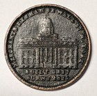 1837 Hard Times Token   N y  Merchant Exchange    Not One Cent   Ht-293