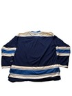 Men   s Reebok Columbus Blue Jackets Cannon Nhl Hockey Jersey Navy Alternate Xl
