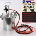 New Pressure Feed Paint Tank Pot Spray Gun Sprayer System