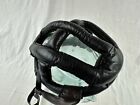 Vintage Early Kucharik Leather Helmet Bicycle Hairnet Bike  Gardena Ca Display