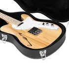     free Shipping      Pleather Hard Case 4 Electric Guitar  smooth Finish 