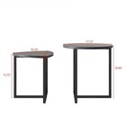 Coffee Table Side Tables End Tables Living Room Set Of 2 round Small Coffee T   