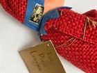 Vintage 1966 Inarco Pixie Legend Japan Red Burlap Knee Hugger Ornament Nwt