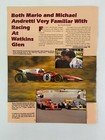 Racing Magazine Ad Sears Die Hard Battery Driver Helmet
