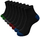 12 Pairs For Mens Premium Cotton Sports Ankle Crew Socks Low Cut Size 9-11 10-13