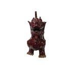 Chinese Artistic Red Oxblood Color Glaze Ceramic Fengshui Pixiu Figure Gb311