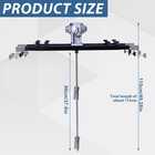 265 Gallon Bracket Air Agitators Ibc Pneumatic Mixer Folding Propeller