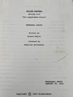 Welcome Freshmen 1993 Nickelodeon Studios Orlando Rehearsal Script Tv Rare