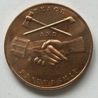 President John Adams U s  Mint Presidential Bronze Medal 1 2 Oz Peace D 723377