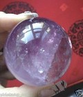 Natural Amethyst Quartz Crystal Sphere Ball Healing Stone 40mm   Stand