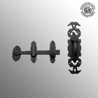 Black Iron Thumb Gate Latch Rustic Antique Fence Door Lock W  Hardware _sale Off
