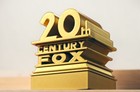 3d Printed 20th Century Fox Figurine Gold Decor 3 41x3 31x2 73 New