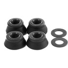 Bones Skateboard Truck Bushings Hardcore Hard 96a Black - For 2 Trucks