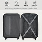 Luggage Sets 6 Pieces  Expandable Suitcase Sets With Duffel Bags 28 24 20in 18in
