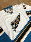 Vintage Alex Ovechkin Washington Capitals White 2005-2006 Power Throwback Jersey