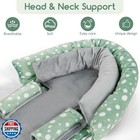 Baby Car Seat Head Support For Newborn  Gfu 2 In 1 Infant Car Seat Head Body 