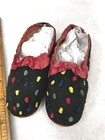 Antique Child Girl Slippers shoes Early 1800 Rare Handmade Embroidered Original 