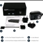 Startech com Dual Monitor Displayport Kvm Switch - 2 Port - Usb 2 0 Hub