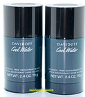 Lot Of 2 - Cool Water By Davidoff 2 4 Oz Alcohol Free Deodorant Stick For Men