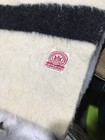 Vtg Hudson Bay 4 Point Multicolored Striped 100  Wool Blanket 72  X 60  England