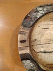 Artisan Hand Turned Spalted Ash Live Wood Bowl Artist Signed