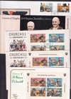 Guernsey Isle Of Man Jersey Sir Winston Churchill Choice Fdc Presentation Pack