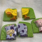 Leapfrog Fridge Farm Magnetic Animal Set -works Great - All 5 Animals Complete