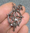 Extremely Rare 1977  Rush Starman Pewter Pin   New Old Stock