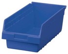 Akro-mils 30088blue Shelf Bin blue plastic 6 In 10f115