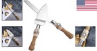 Rustic Wedding Cake Knife And Serving Set - Handmade Elegance For Special Days