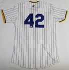 Brandon Lockridge Signed Game Used Jackie Robinson Day Padres Jersey W  Mlb Holo