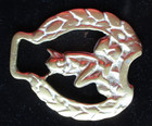 Vintage Horse Brass Medallion-