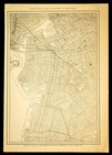 Antique Map Of Brooklyn Street Map Of Brooklyn New York Wall Art Old Original